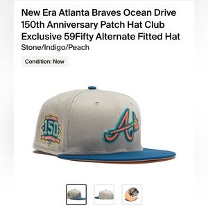 New - Hat Club Los Angeles Angels Ocean Drive Collection Size 7 1/4